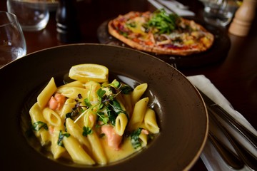 Pasta lunch