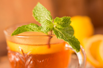 Lemon Teacup with lemon slices