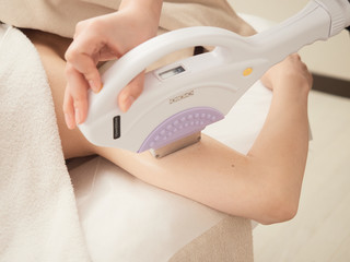 腕の光脱毛イメージ