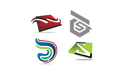 Logotype Modern Template Set