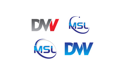 Logotype Modern Template Set