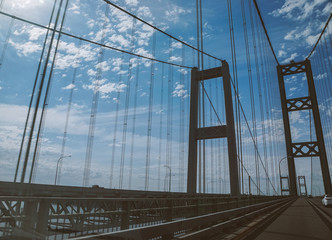 Bridge and blue sky