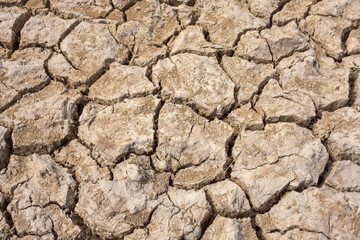 Broken ground image, drought.