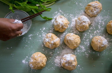 Homemade pasta kitchen