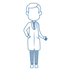 doctor with uniform character