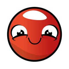 emoticon face kawaii character