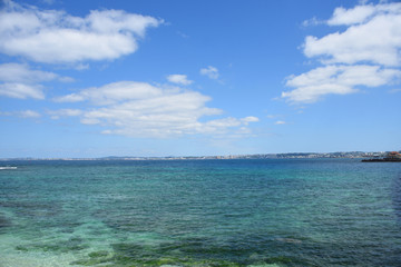 沖縄 浦添の海