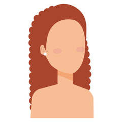 beautiful woman shirtless avatar character