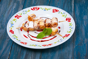 dessert on the stick