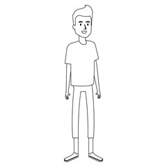 young man avatar character