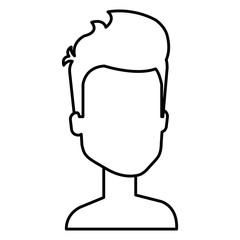 young man shirtless avatar character