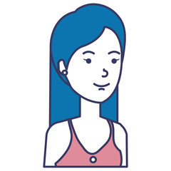 beautiful woman avatar character