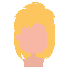 happy little girl shirtless character