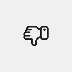Dislike Vector Icon