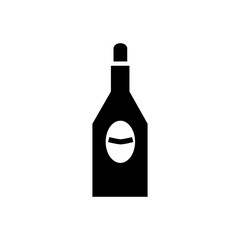 wine filled vector icon