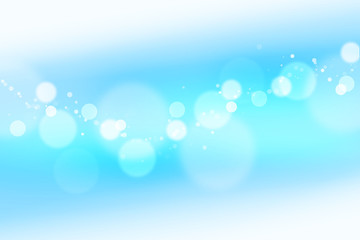 円、ボケ、丸、ブルー、背景 
