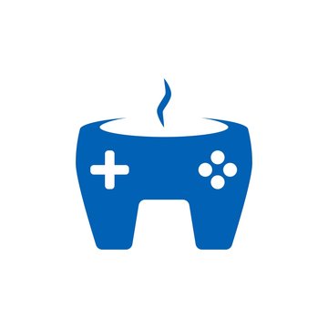 game controller cartoon logo icon 1