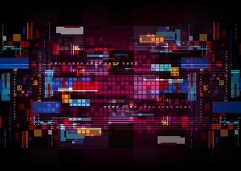 abstract digital technology computer background