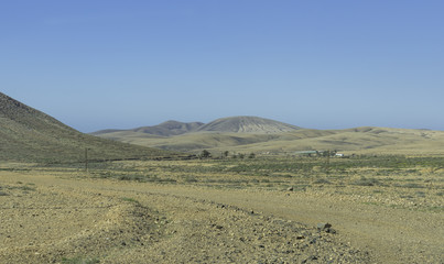 Beautiful rocks landscape in Canaries islands