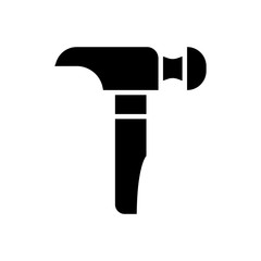 hammer filled vector icon