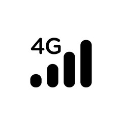 4g network filled vector icon. Modern simple isolated sign. Pixel perfect vector  illustration for logo, website, mobile app and other designs