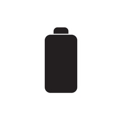 empty battery, no charge filled vector icon. Modern simple isolated sign. Pixel perfect vector  illustration for logo, website, mobile app and other designs