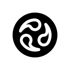 kamon filled vector icon