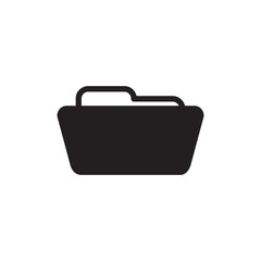 open folder filled vector icon. Modern simple isolated sign. Pixel perfect vector  illustration for logo, website, mobile app and other designs