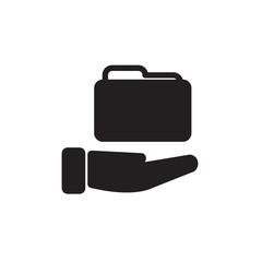 share folder filled vector icon. Modern simple isolated sign. Pixel perfect vector  illustration for logo, website, mobile app and other designs