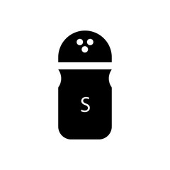 salt filled vector icon