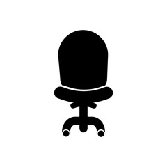 office chair filled vector icon. Modern simple isolated sign. Pixel perfect vector  illustration for logo, website, mobile app and other designs