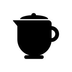 teapot filled vector icon. Modern simple isolated sign. Pixel perfect vector  illustration for logo, website, mobile app and other designs
