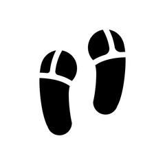 Slipper filled vector icon. Modern simple isolated sign. Pixel perfect vector  illustration for logo, website, mobile app and other designs