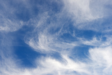 Sky background view