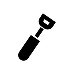 Cooking spoon filled vector icon. Modern simple isolated sign. Pixel perfect vector  illustration for logo, website, mobile app and other designs