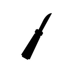 Knife filled vector icon. Modern simple isolated sign. Pixel perfect vector  illustration for logo, website, mobile app and other designs