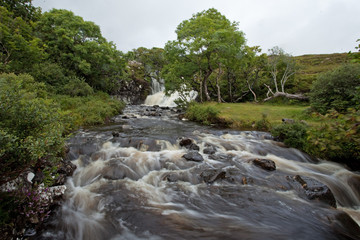 Waterfall, Scotland, creek