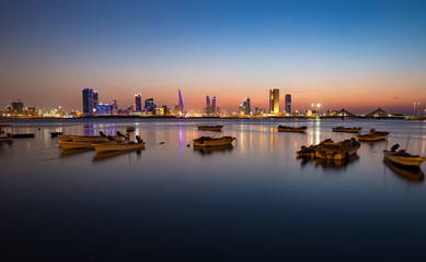 Twilight over Bahrain