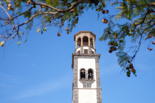 bell tower on santa cruz de tenerife