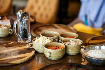 sliced products, pizza