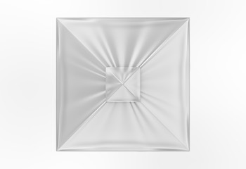 Promotional Aluminum Sun Pop Up parasol Umbrella  For Advertising. 3d rending illustration. © godesignz