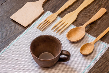  set of kitchen items from environmentally friendly materials, selling and buying kitchen utensils