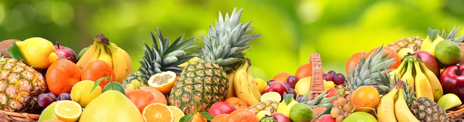Abwaschbare Fototapete Früchte Frisches Obst