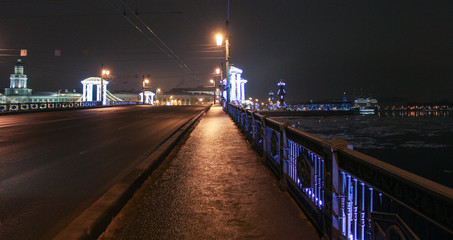 Night Palace Bridge.