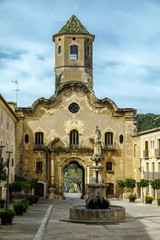 Fototapeta na wymiar Santa Maria de Santes Creus, Spain
