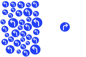 Richtung, Auswahl, links, rechts