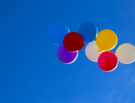 Globos multicolores