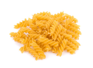 Pasta isolated on white background