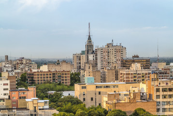 skyline of Mendoza, Argentina