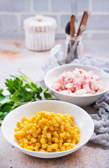 ingredients for salad
